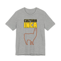 Sacred Inca Llama Emblem Unisex T-Shirt