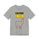 Sacred Inca Llama Emblem Unisex T-Shirt