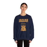 Aztec Jaguar Warrior Emblem Unisex Sweatshirt