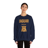 Aztec Jaguar Warrior Emblem Unisex Sweatshirt