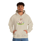 Baby Llama Inca Blossom Crown Unisex Hoodie