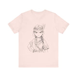 Inca Warrior Girl Fierce Heritage Ink Art Unisex T-Shirt