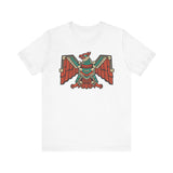 Aztec Solar Eagle Emblem Illustration Unisex T-Shirt