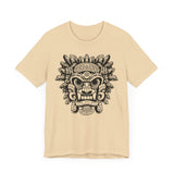 Aztec-Inspired Tlaloc God Tribe Graphic Unisex T-Shirt