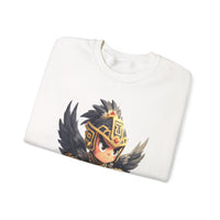 Chibi Falcon Warrior Inca Armor Unisex Sweatshirt