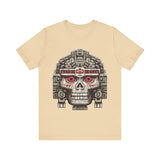Ancient Pixel Skull Totem Unisex T-Shirt