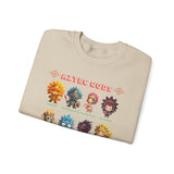 Aztec Gods Chibi Characters Pantheon Unisex Sweatshirt
