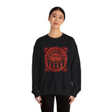 Radiant Tribal Sun Worship Inca Style Unisex Sweatshirt