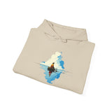 Lake Titicaca Minimalist Landscape Unisex Hoodie