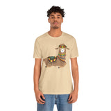 Resting Alpaca In Traditional Ornaments Unisex T-Shirt
