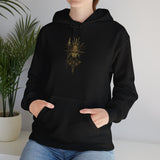 Golden Shaman Tribal Symbol Line Art Unisex Hoodie