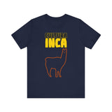 Sacred Inca Llama Emblem Unisex T-Shirt