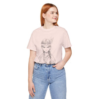Inca Warrior Girl Fierce Heritage Ink Art Unisex T-Shirt