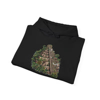Mayan Jungle Pyramid Ruins Graphic Unisex Hoodie