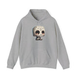 Adorable Tribal Aztec Skull Glow Unisex Hoodie