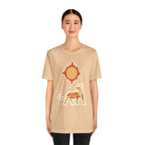 Xoloescuincle beneath the Sacred Sun Unisex T-Shirt
