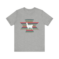 Andean Llama Fiesta Illustration Unisex T-Shirt