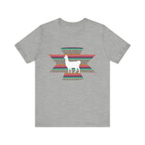 Andean Llama Fiesta Illustration Unisex T-Shirt
