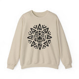 Mesoamerican Sun Face Unisex Sweatshirt