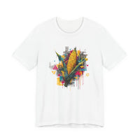Maya Corn Mural Street Art Unisex T-Shirt