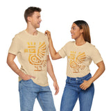 Golden Condor Tribal Petroglyph Style Unisex T-Shirt