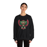 Ancient Pixel Boss Quetzalcoatl Retro Sprite Unisex Sweatshirt