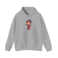 Chibi Inca Girl with Baby Condor Unisex Hoodie