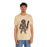 Obsidian Blade Fighter Pixel Art Unisex T-Shirt