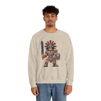 Aztec Blade Hero Pixel Art Unisex Sweatshirt