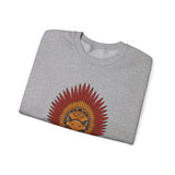 Aztec Warrior Priestess in Eagle Headdress Unisex Sweatshirt