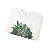 Ancient Mayan Jungle Temple Steps Unisex Sweatshirt
