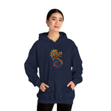 Aztec Serpent God Quetzalcoatl Modern Tribal Style Unisex Hoodie
