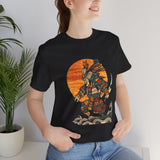 Aztec Samurai Wave Style Unisex T-Shirt