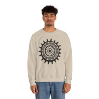 Aztec Mayan Totem Sun Symbol Unisex Sweatshirt