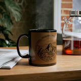 Cuzco Urubamba Machu Picchu Seal Black Mug