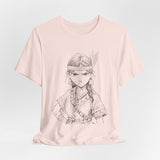 Inca Warrior Girl Fierce Heritage Ink Art Unisex T-Shirt