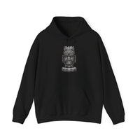 Mesoamerican Monolith Head Unisex Hoodie
