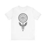 Shadow Phoenix Tribal Emblem Illustration Unisex T-Shirt
