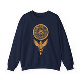 Shadow Phoenix Tribal Emblem Illustration Unisex Sweatshirt