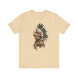 Watercolor Tribal Aztec Warrior Unisex T-Shirt