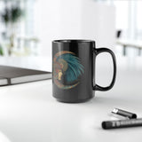 Mama Killa Moon Empress Tribal Crescent Black Mug