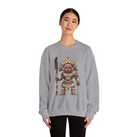 Temple Guardian Pixel Warrior Unisex Sweatshirt