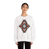 Boho Aztec Geometric Totem Pattern Illustration Unisex Sweatshirt