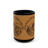 Cuzco Urubamba Machu Picchu Seal Black Mug