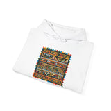 Pre-Columbian Tribal Stripe Pattern Unisex Hoodie