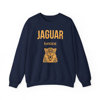 Aztec Jaguar Warrior Emblem Unisex Sweatshirt