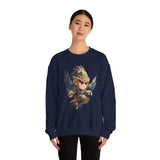 Chibi Falcon Warrior Inca Armor Unisex Sweatshirt