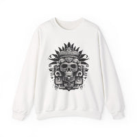 Ah Puch Death God Petroglyph Skull Unisex Sweatshirt