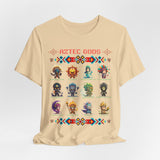 Pixel Art Aztec Gods Mythology Unisex T-Shirt