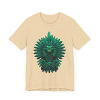 Quetzalcoatl Feathered Serpent God Dark Portrait Unisex T-Shirt